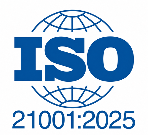 ISO 21001:2025 logo
